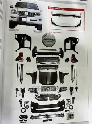 Prado 120 Facelift to Prado 150 Full Facelift Parts