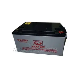 100ah Solarmax Deep Cycle Solar Gel Bettery