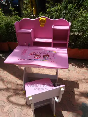 Kids Modern Study Desk Plus Chair