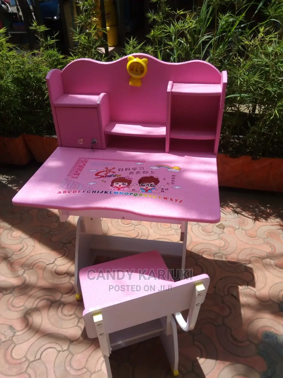 Kids Modern Study Desk Plus Chair