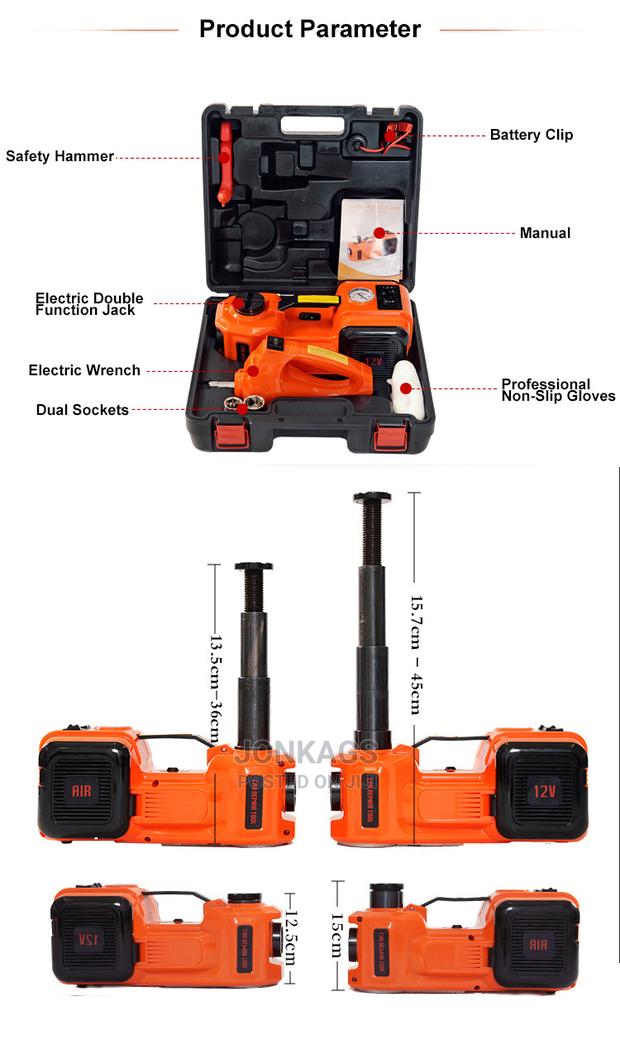 5 Tonnes Automatic Hydraulic Car Jack - thumbnail 11