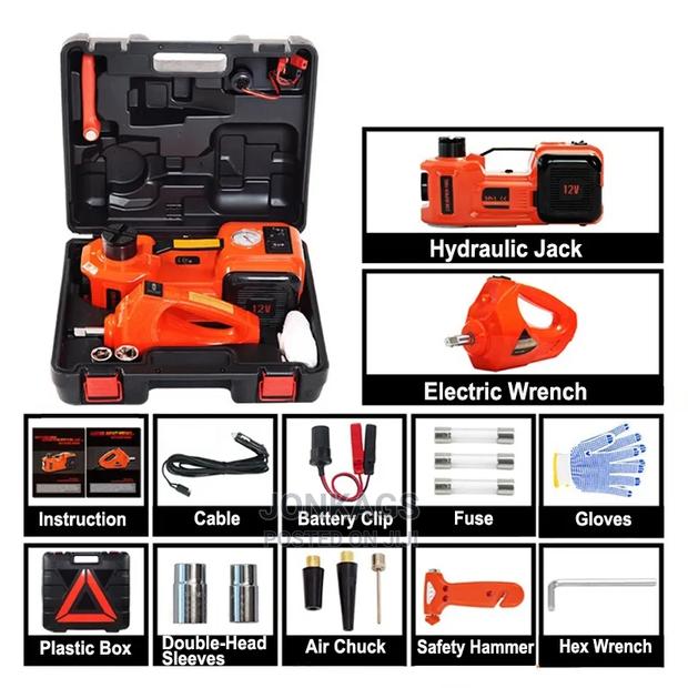 5 Tonnes Automatic Hydraulic Car Jack - thumbnail 16