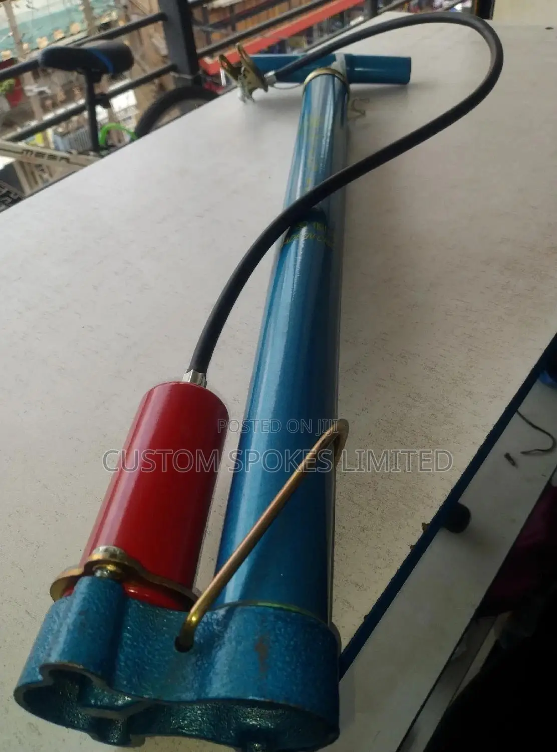 Large Mechanic Bicycle Pump (Assisting Tank)
