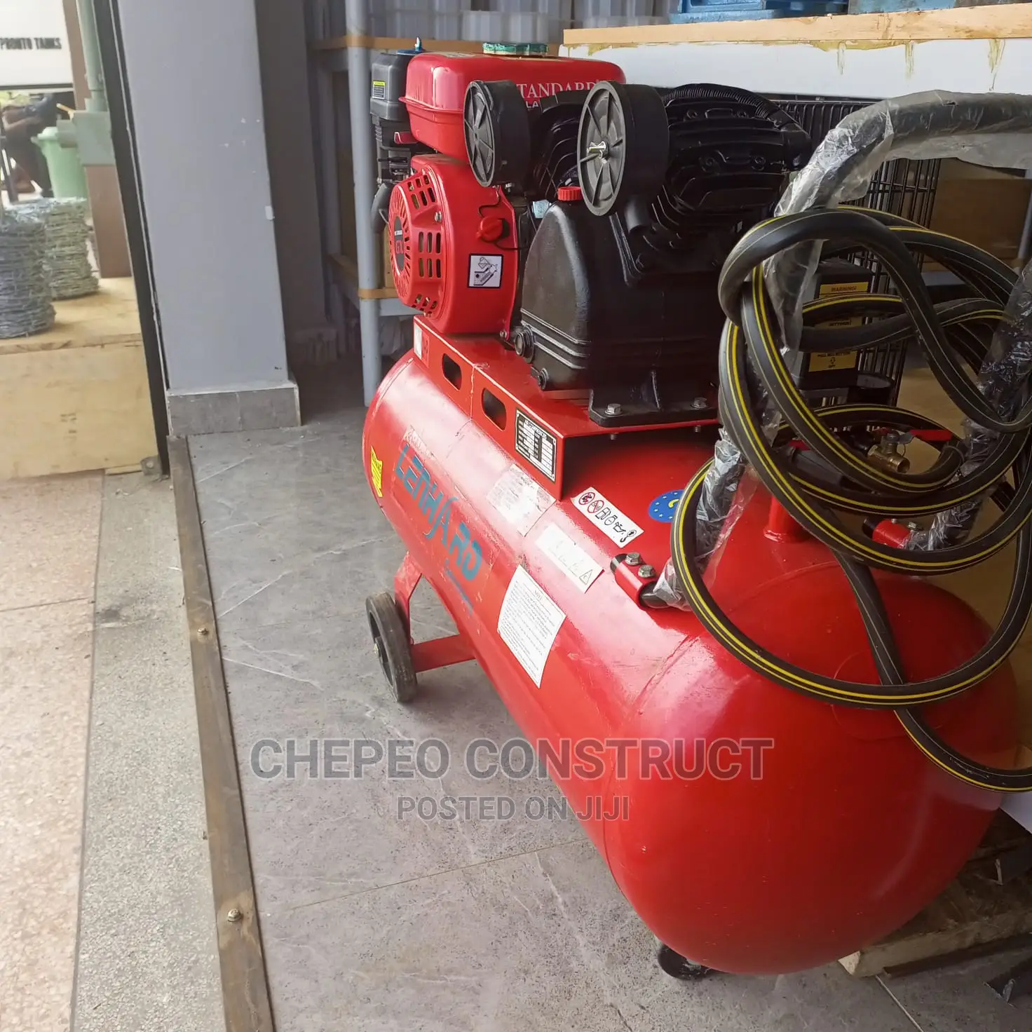 LENHARD Air Compressor 100ltrs