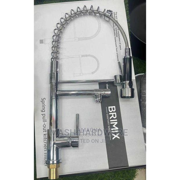 Brimix Spring Pull Out Kitchen Mixer