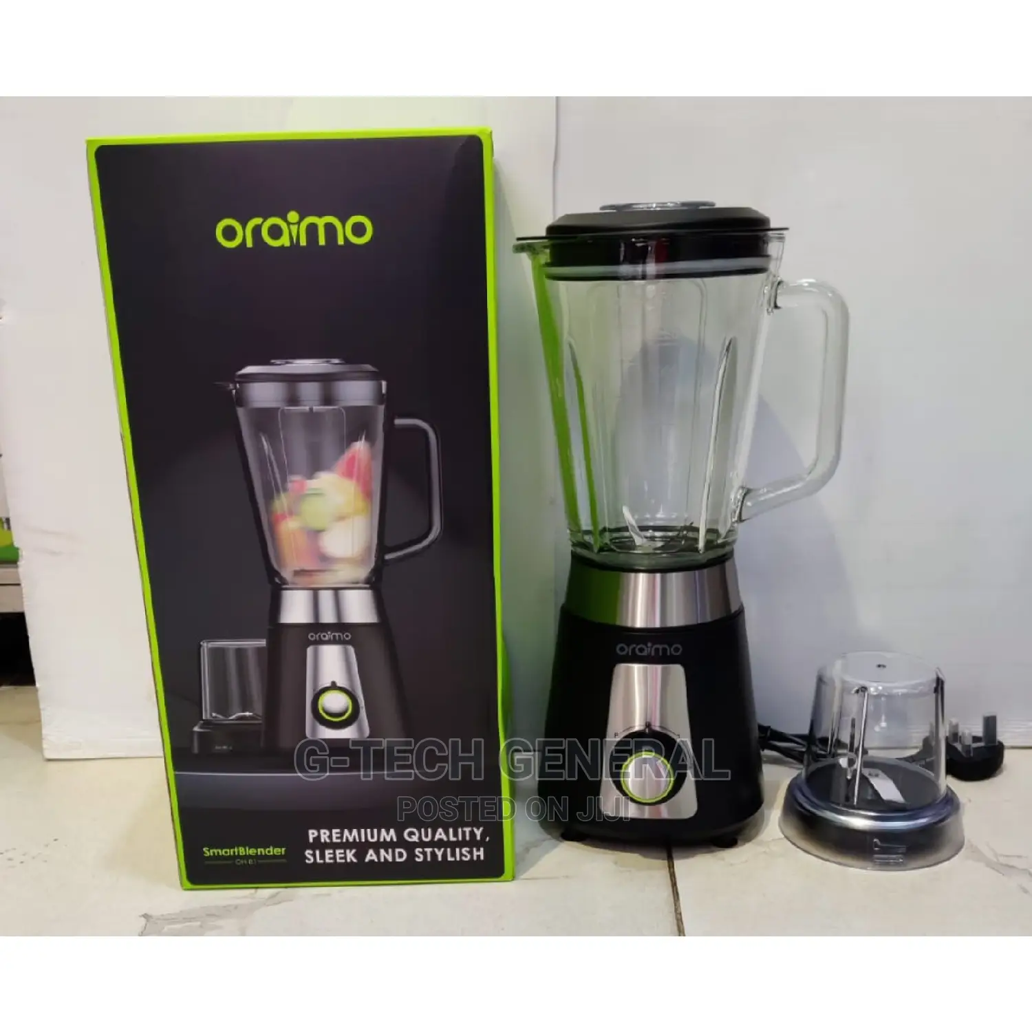 Oraimo 2in1 Ice Crusher Blender 1.5l Jar