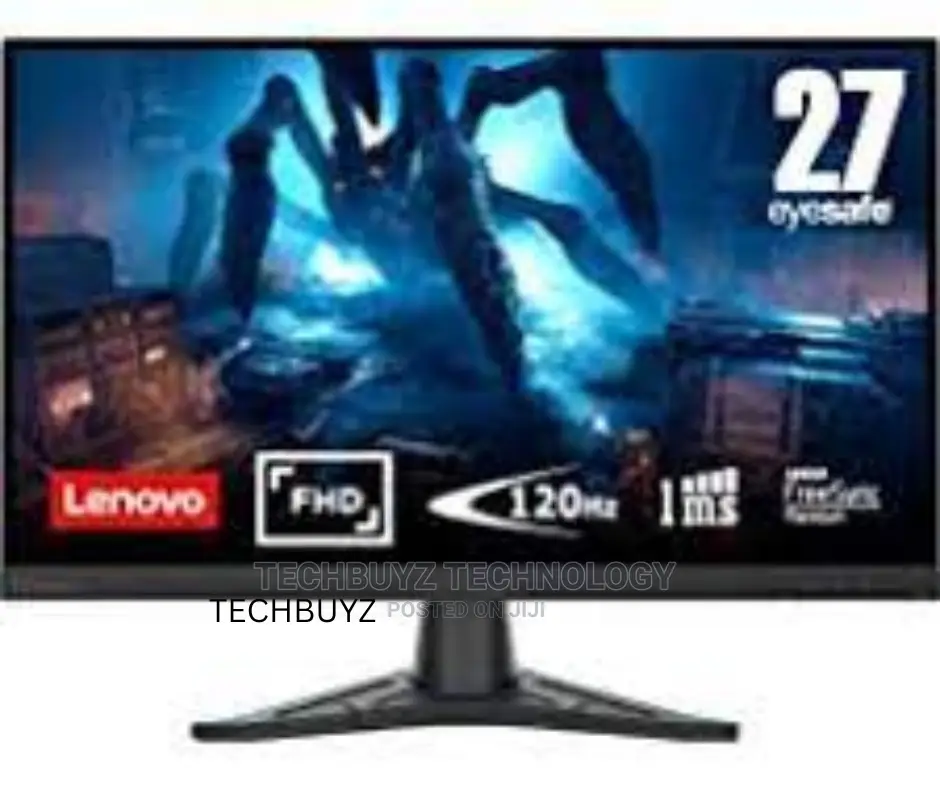 Lenovo G27qe- QHD Gaming Monitor,2560x1440,16:9, 100HZ