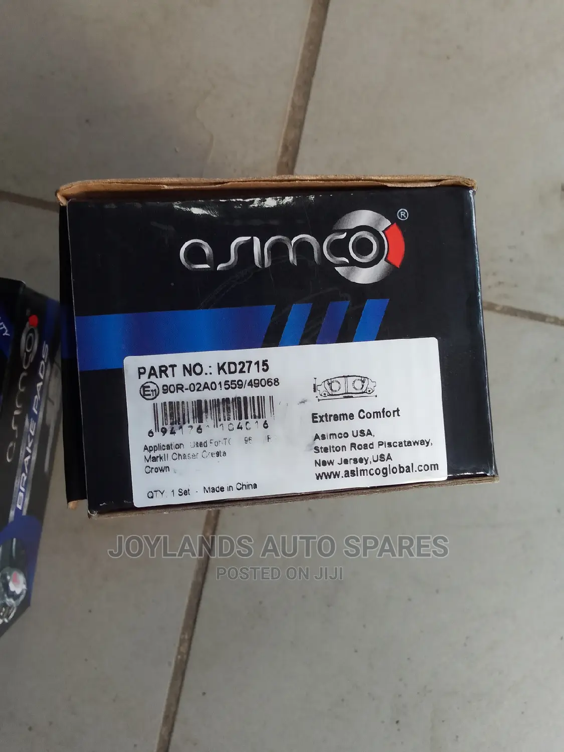 Brake Pads Mark 2 Front