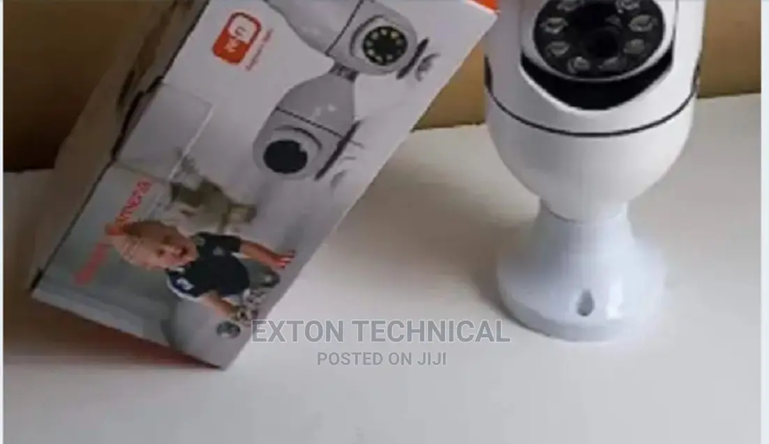 Wireless Wifi 360 PTZ CCTV Camera Bulb Camera Motion