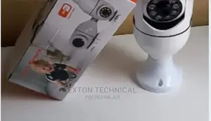 Wireless Wifi 360 PTZ CCTV Camera Bulb Camera Motion