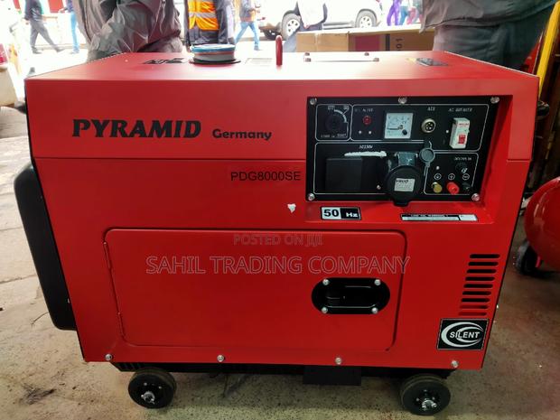 7 Kva Pyramid Diesel Silent Generator With ATS High Quality