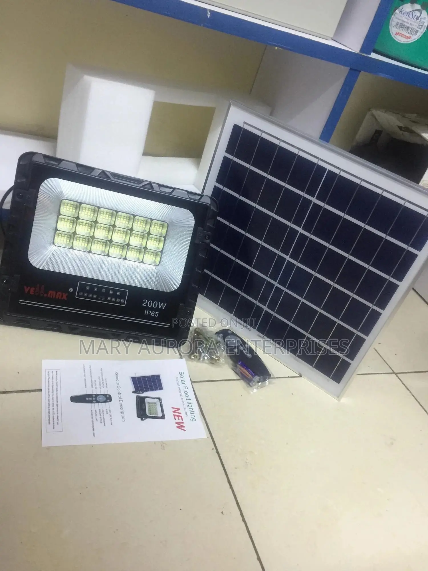 200 Watts Solar Floodlight