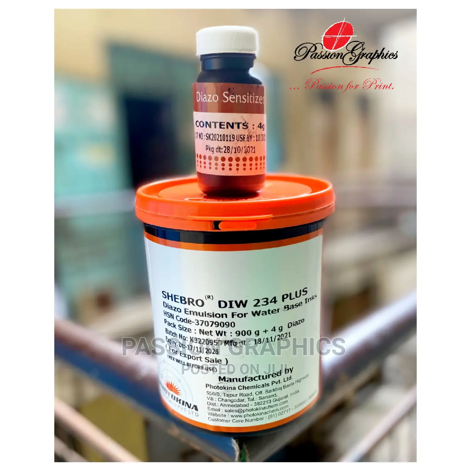 Screen Printing Photocoat Emulsion