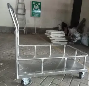 Stainless Steel Luggage Trolley