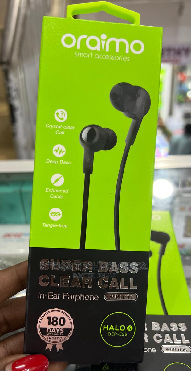 Oraimo Halo 4 Wired Earphones - thumbnail 3