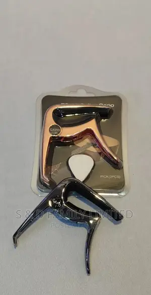 Acoustic Guitar Capo Plus Picks