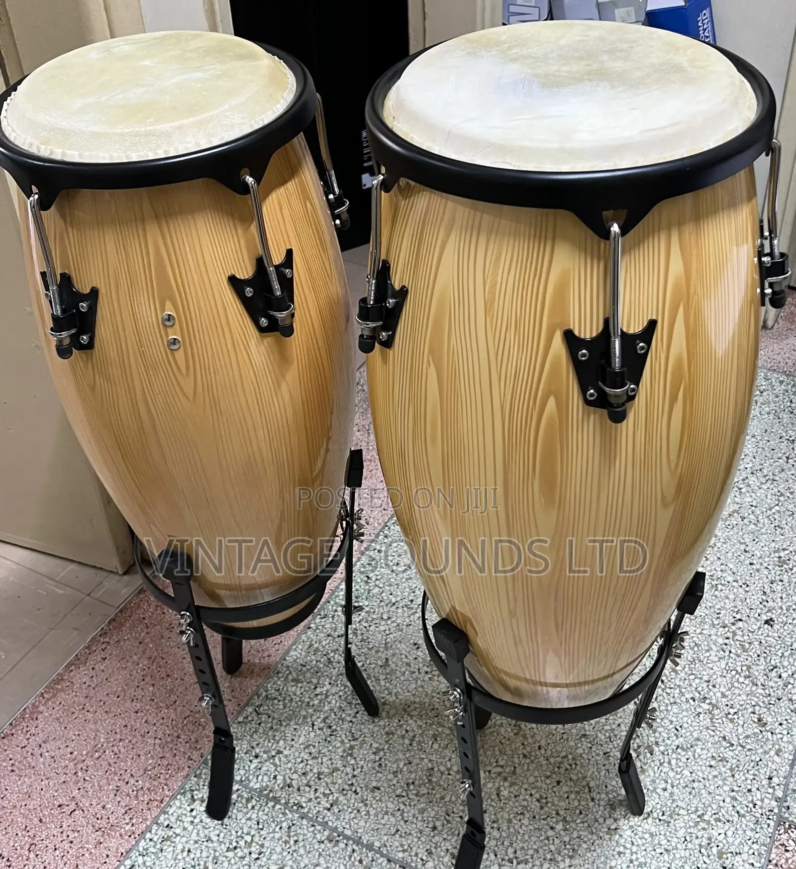 Dc Professional Percussion Conga Drums (Pair)