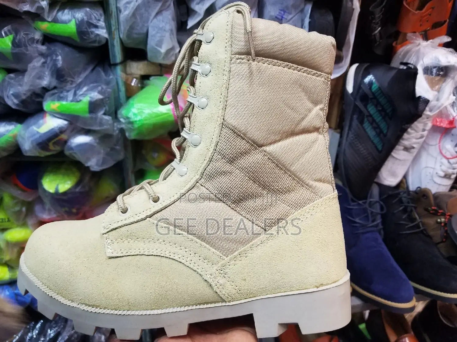 Unisex Desert Combats Military Boots