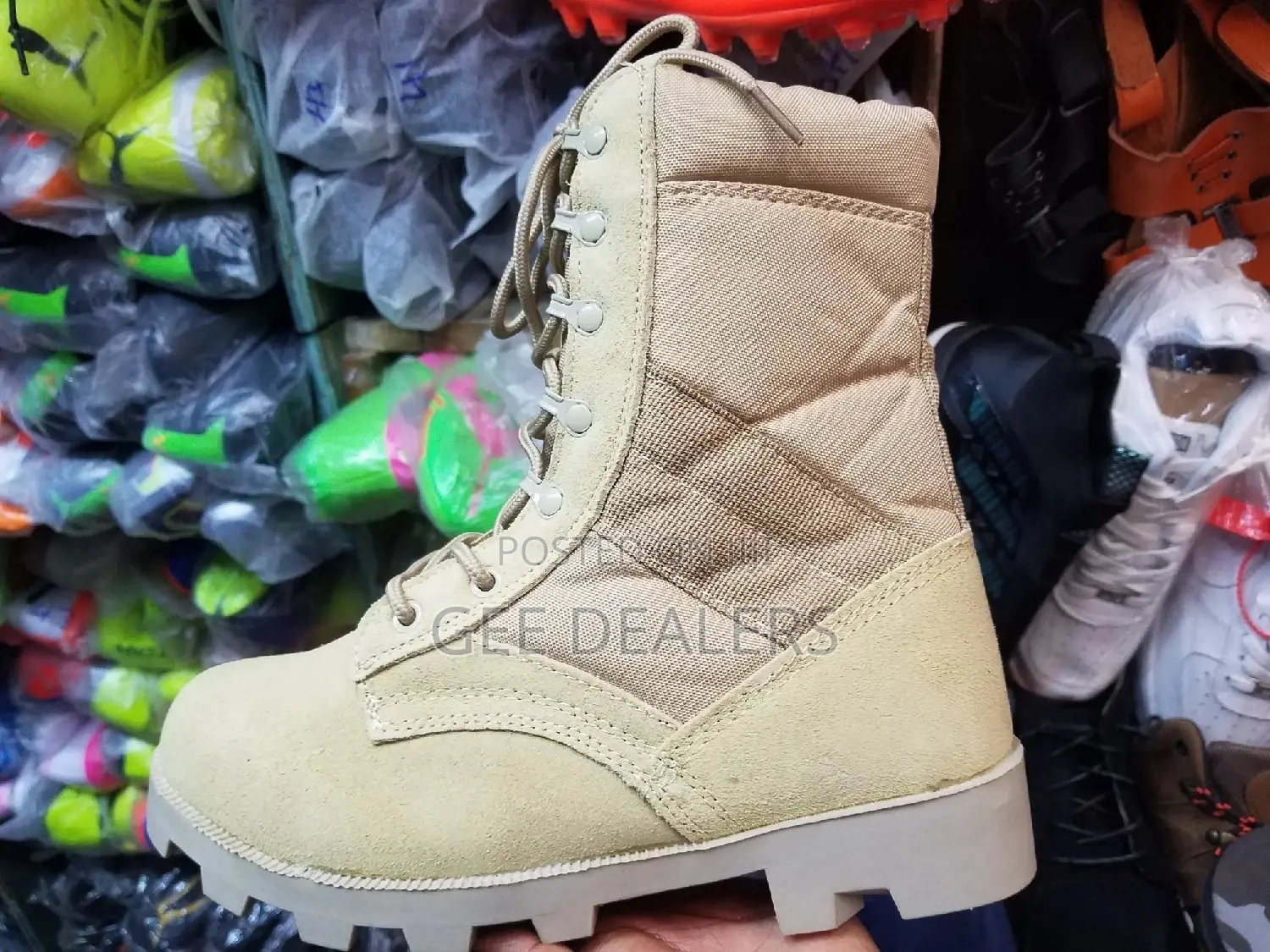 Unisex Desert Combats Military Boots