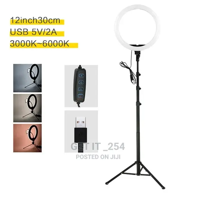 12" Ringlight and Tripod Stand