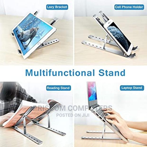 Computer Stand, Adjustable Aluminium Foldable Stand - thumbnail 2