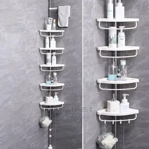 4tier Shower Caddy Shower Organizer Shower Tension Pole
