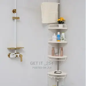 4tier Shower Caddy Shower Organizer Shower Tension Pole