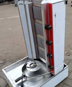 Four Burner Shawarma Machine