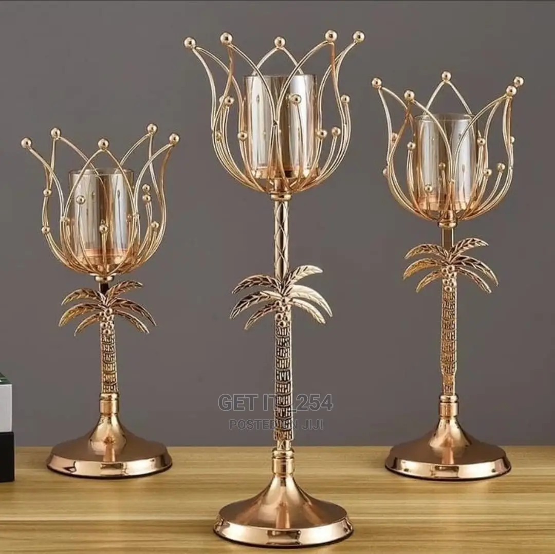 New Wrought Iron Candlesticks/ Wedding Props