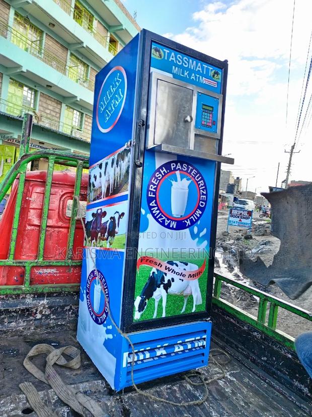 Stainless Milk ATM - main view