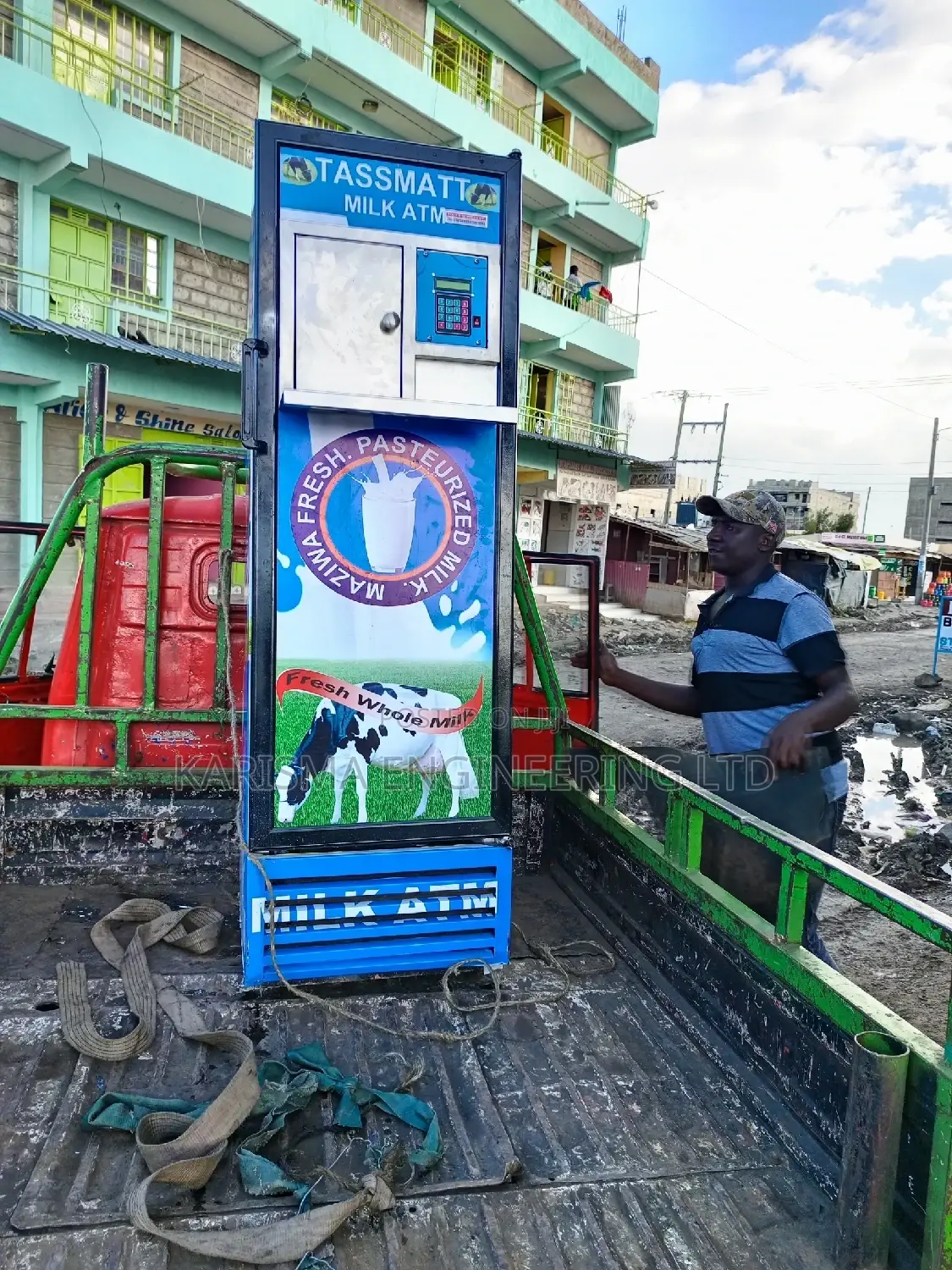 Stainless Milk ATM