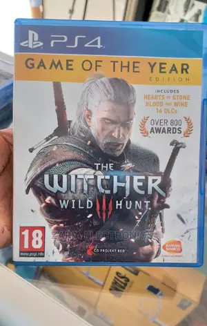 Ps4 Game the Wicher III Game of the Year