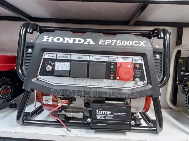Honda Ep7500cx 7.5kva Petrol Generator - main view