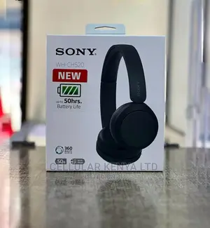 Sony Wh-Ch520 Wireless on-Ear Headphones With Microphone
