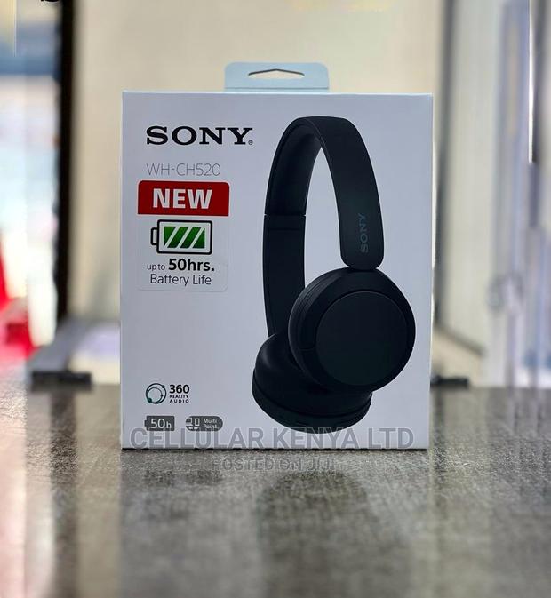 Sony Wh-Ch520 Wireless on-Ear Headphones With Microphone
