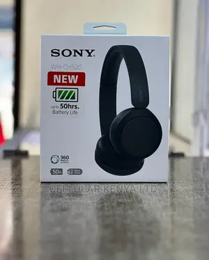 Sony Wh-Ch520 Wireless on-Ear Headphones With Microphone