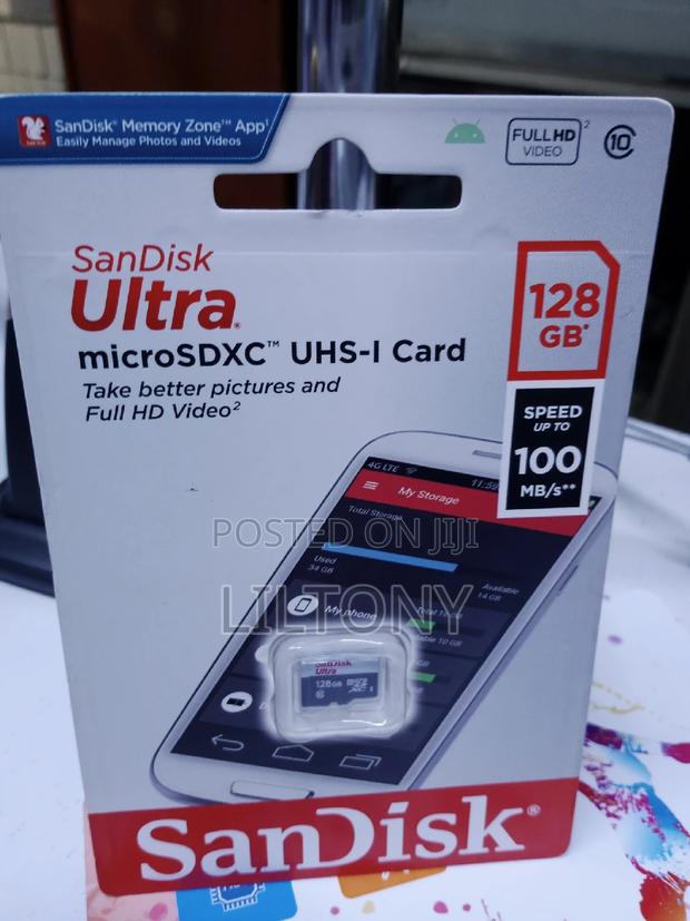 128gb Sandisk Microsdxc - main view