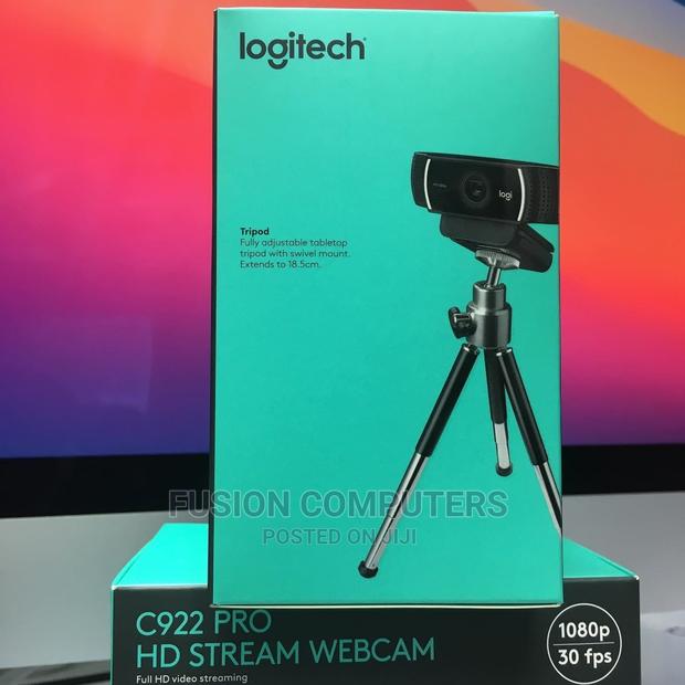 Logitech C922 Webcam With Tripod Stand - thumbnail 3