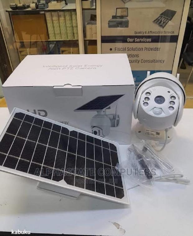 360 Degrees SOLAR PTZ CCTV Smart Camera With 4G SIM Card - main view