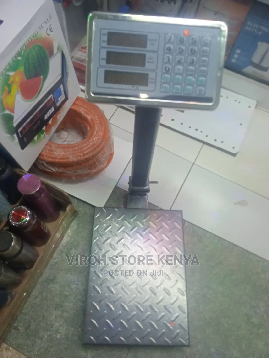 150kgs High Digital Platform Weighing Scale With Guard