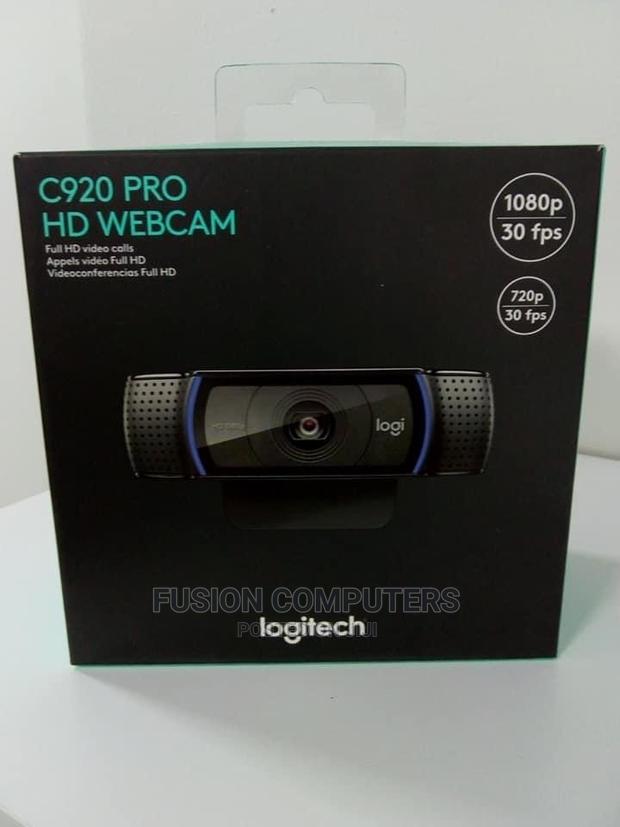 Logitech C920 PRO HD Webcam, 1080p Video With Stereo Audio