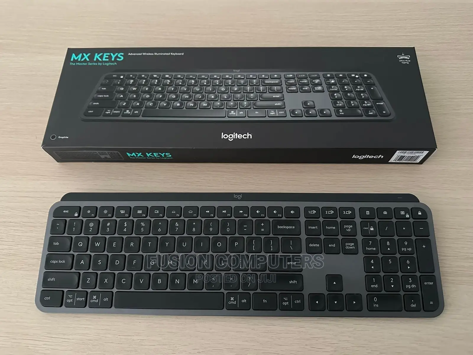 Logitech MX Keys Bluetooth Illuminated Keyboard