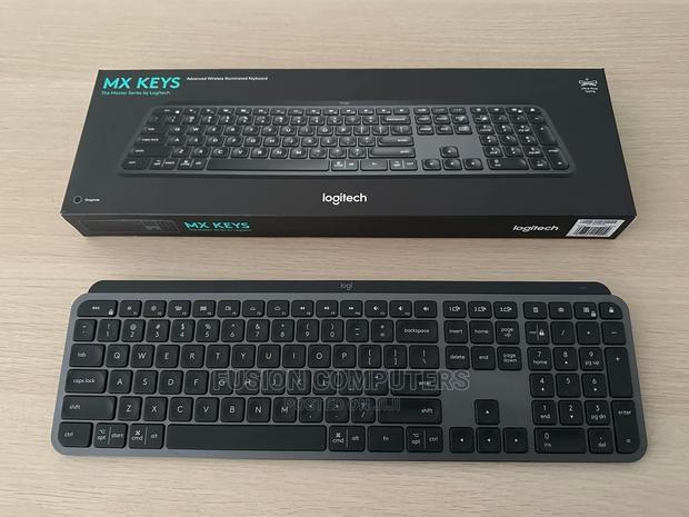 Logitech MX Keys Bluetooth Illuminated Keyboard - main view