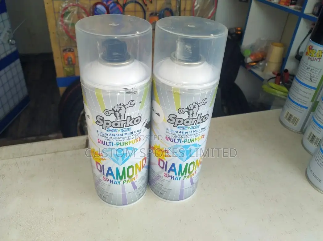 Clear Coat Sparko Spray Paint (Can) 300mls