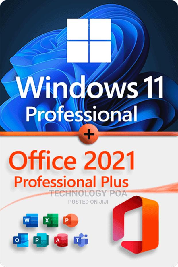 Windows 11 Professional + Office 2021 Professional PLUS