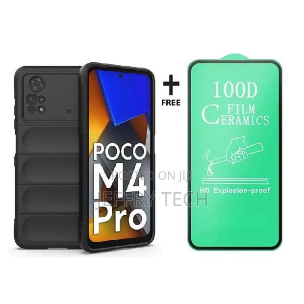 POCO M4 Pro 4G Silicone Shockproof Back Cover