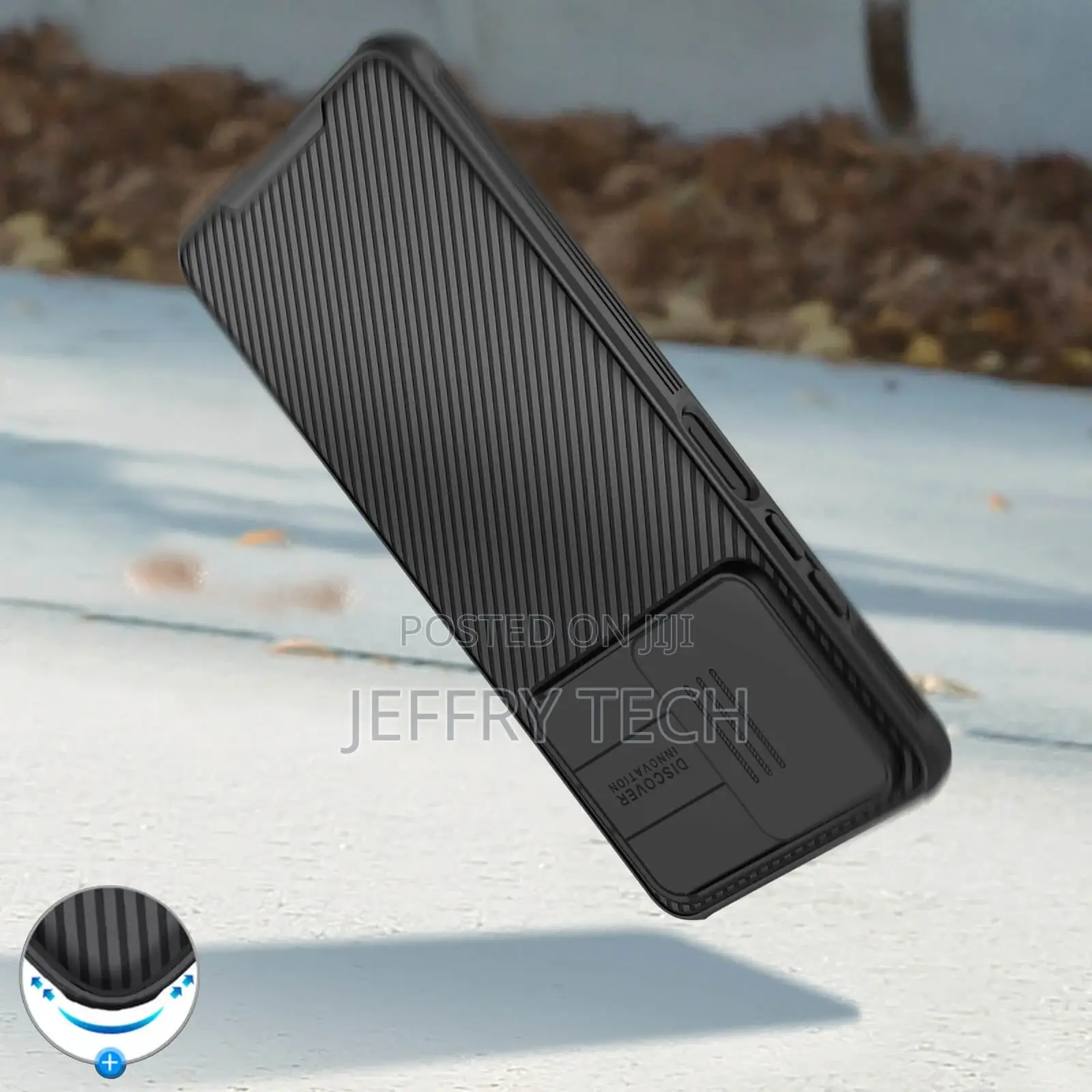 Case for Xiaomi Redmi Note 12 Pro Hybrid Camera Cover
