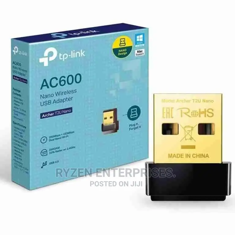 Tp-Link AC600 Wireless Dual Band USB Adapter Tl-Archer T2U