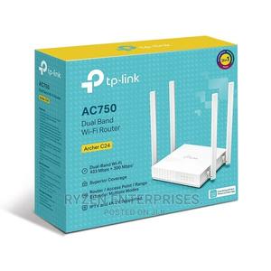 Tp-link Ac750 Wireless Dual Band Router - Archer C24/ C24 - thumbnail 2