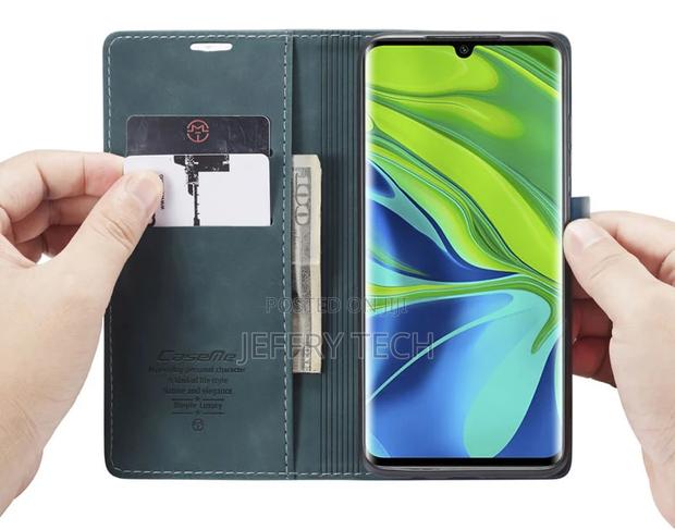 Xiaomi Mi Note 10 Vintage Style Matte Texture Soft PU Leathe - thumbnail 3